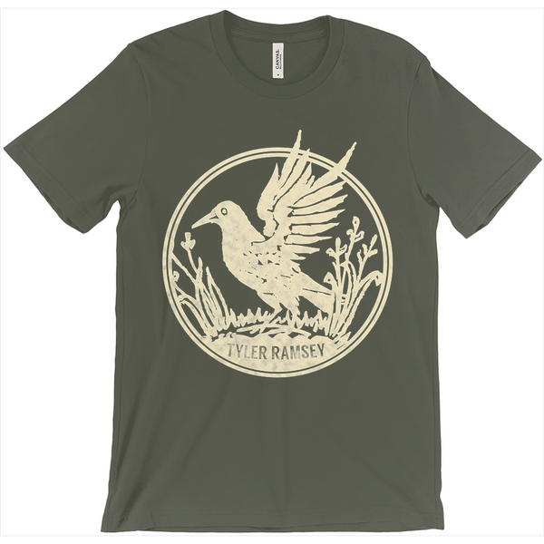 Black Bird T-Shirt (Cream)